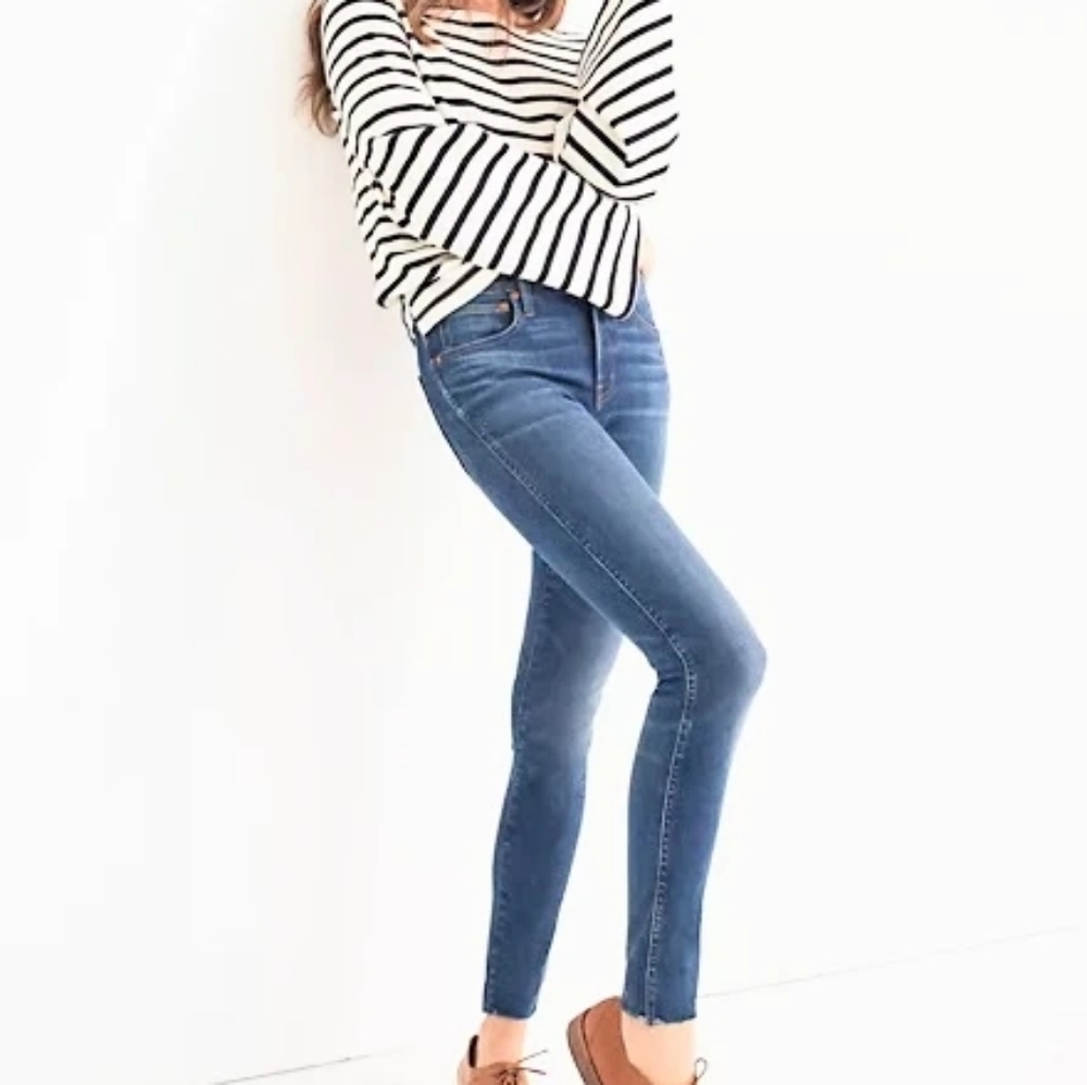 Madewell High Rise Skinny Denim Pants